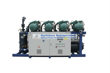 R407c استخدام التخزين البارد وحدة ضاغط التبريد OBBL2-100M للاستخدام في تبريد الفاكهة
